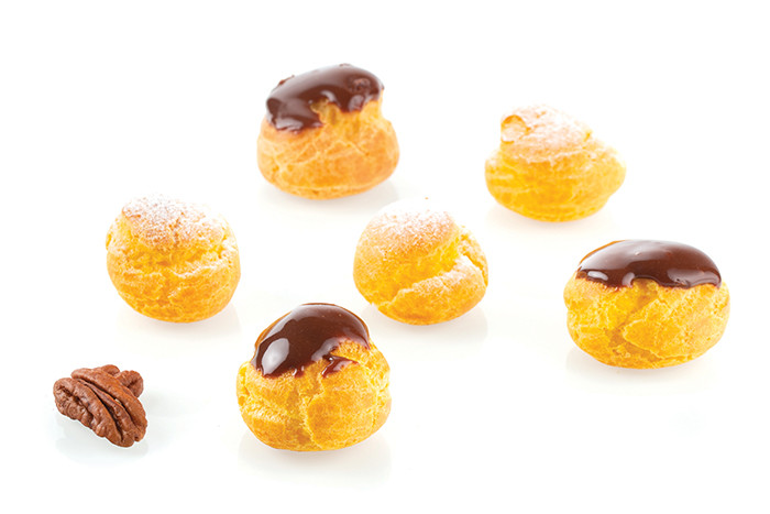 Silikonová podložka perforovaná Éclair & choux oboustranná